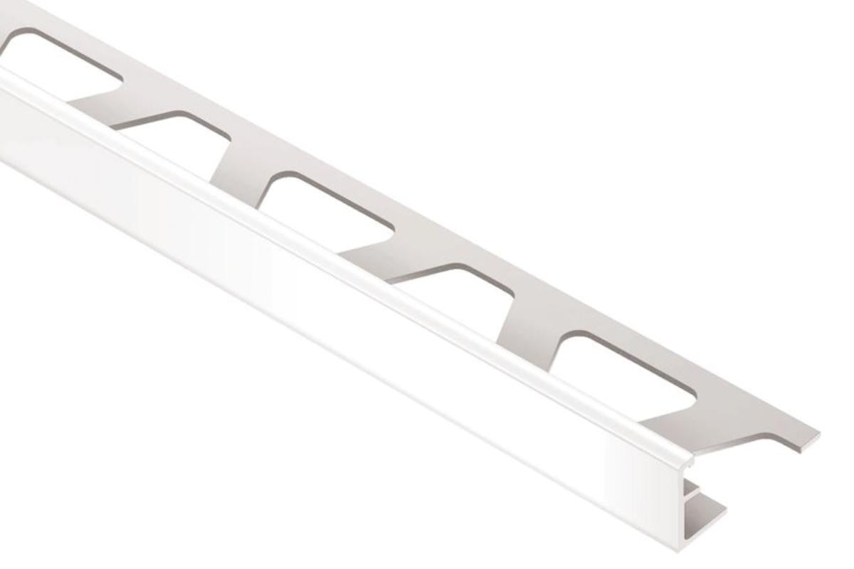 JOLLY 1/2" PVC Bright White Tile Edge Trim