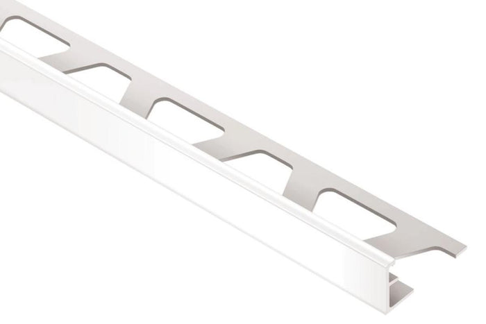 JOLLY 5/16" Bright White PVC Tile Edge Trim 1