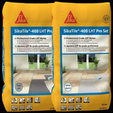 SikaTile 400 LHT Pro Set Large & Heavy Tile Mortar, White, 50 lb