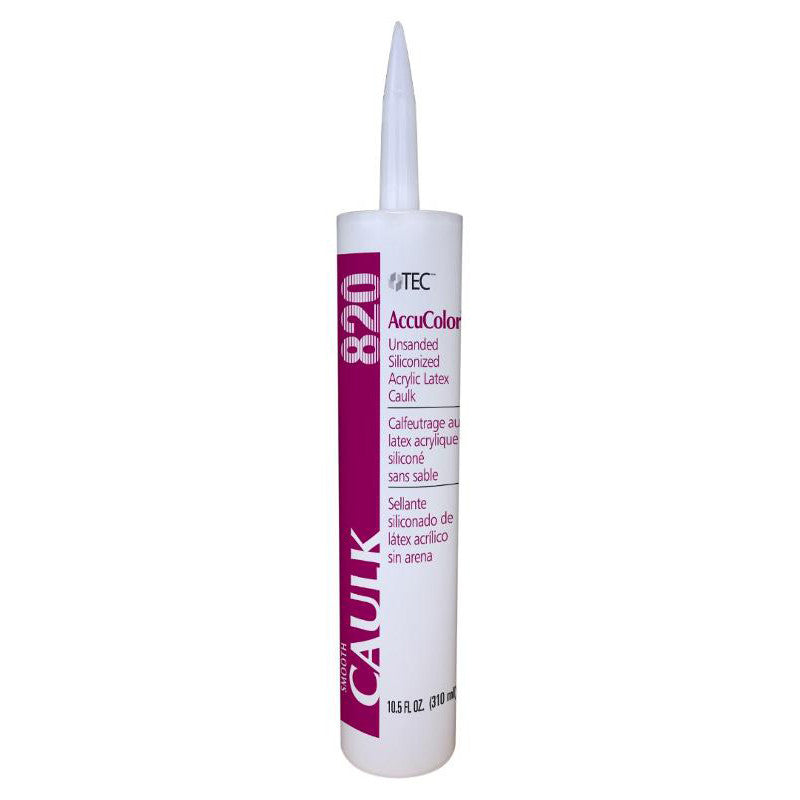 TEC 820 Standard White Unsanded Caulk