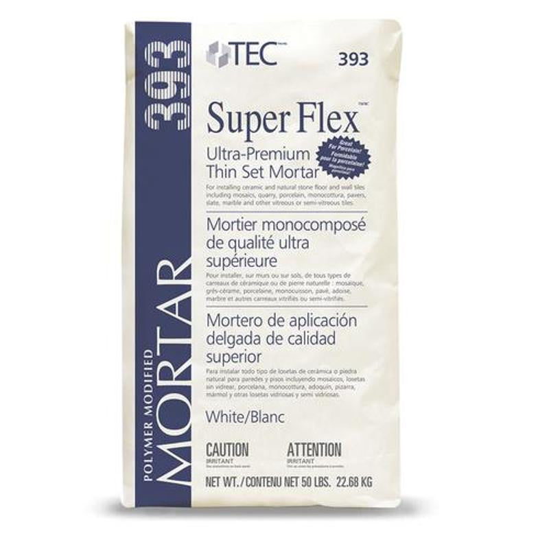 TEC SuperFlex Ultra Premium Mortar White 50 lb