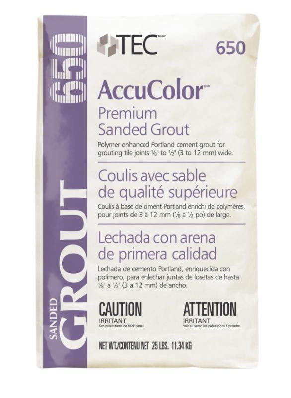 TEC Light Cool Gray 25 lb Sanded Grout