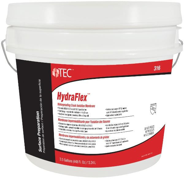 TEC 316 HydraFlex Waterproofing Membrane 3.5 Gallon