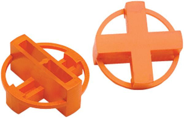 Tavy Tile Spacers 1/4" Orange 100 Pack 1