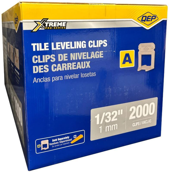 Xtreme LASH 1/32" Tile Leveling Clips 2000-Pack 1