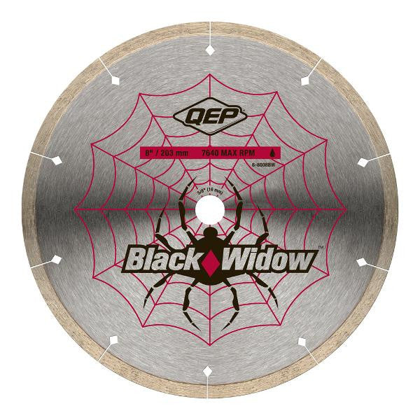 Black Widow 8" Premium Diamond Tile Blade 1