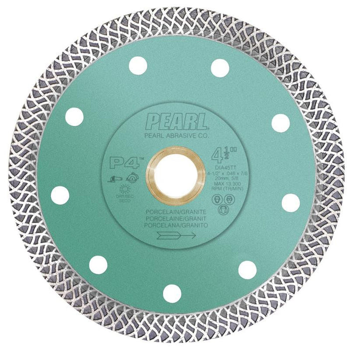 Pearl 4.5" Turbo Mesh Diamond Blade 1