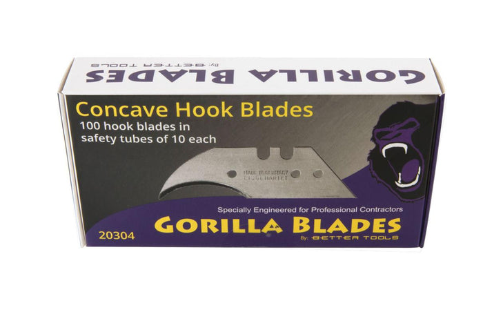 2-Notch German Concave Hook, 100-Pack 1