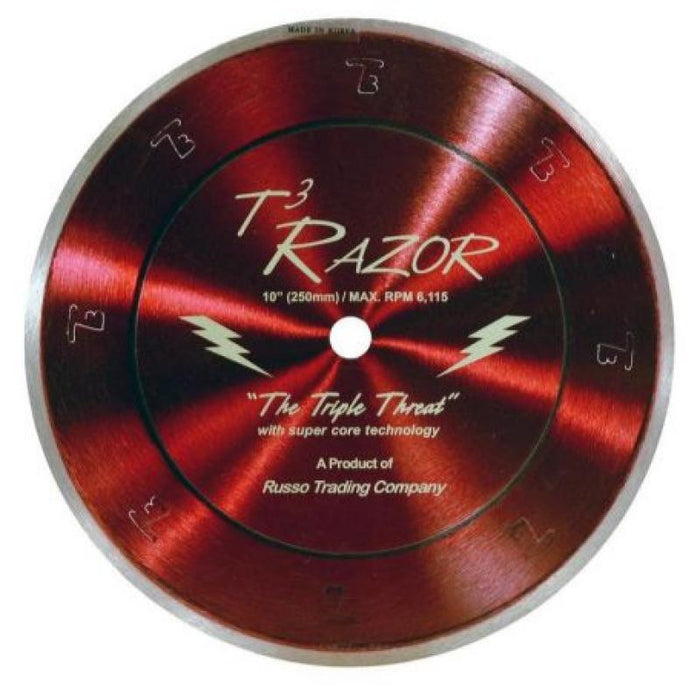 T3 Razor Extreme 10" Diamond Blade 1