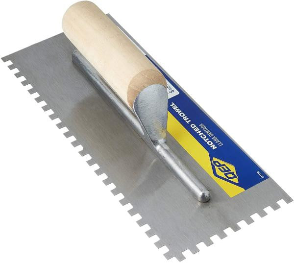 Pro Series 1/4" x 1/4" x 1/4" Square-Notch Trowel