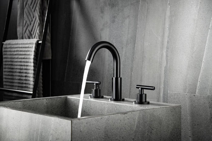 Widespread Two-Handle Bath Faucet 02813WB - Matte Black 2