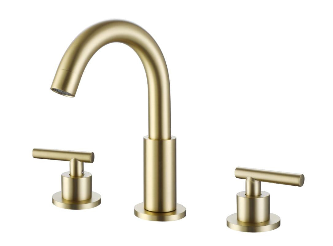 Widespread Two-Handle Faucet 02813WBG - Brushed Gold