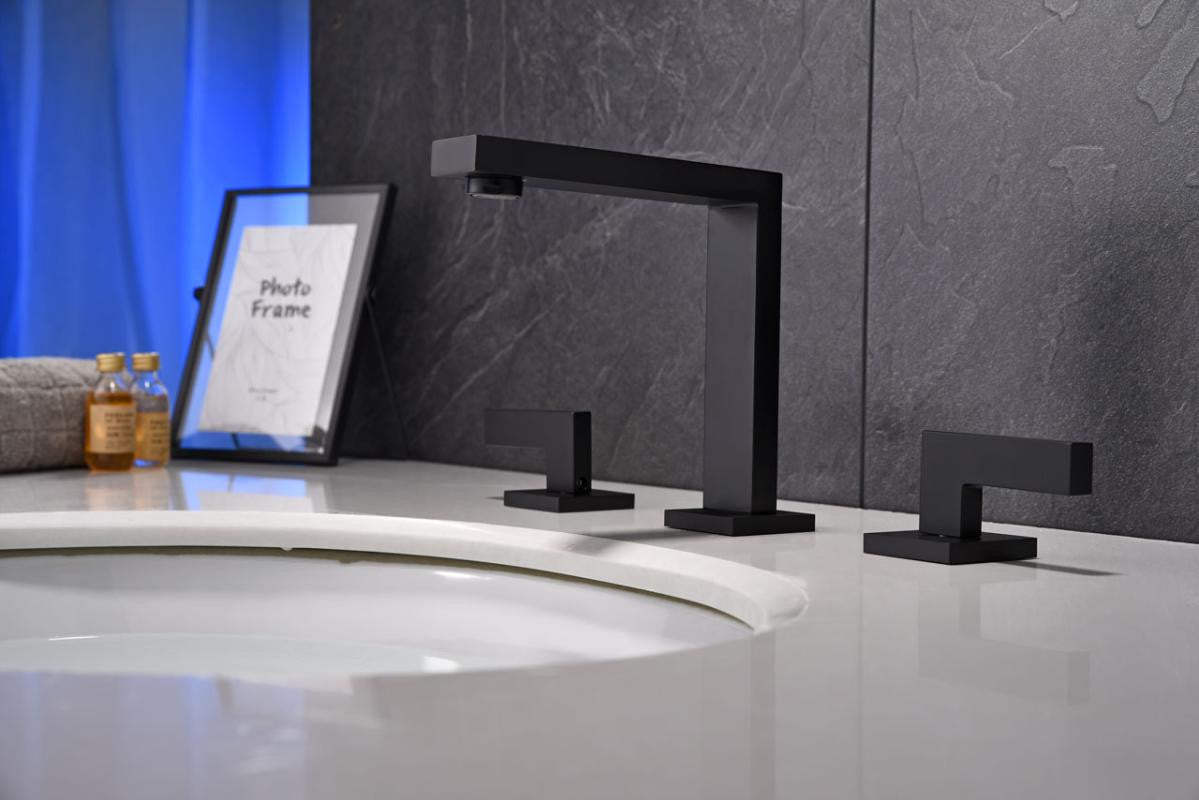 Two-Handle Bathroom Faucet 06139B - Matte Black