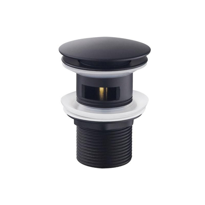 HB6002 Pop-Up Sink Drain, Matte Black 1