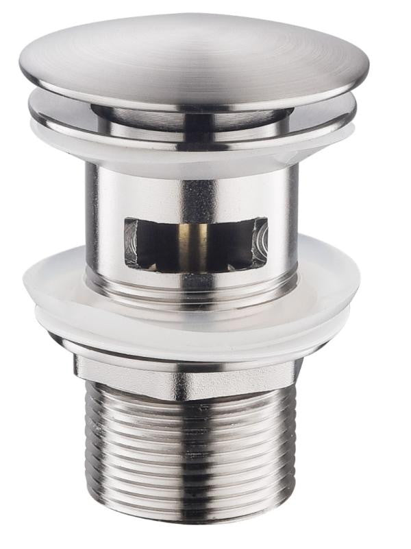 HB6002 Pop-Up Sink Drain, Brushed Nickel