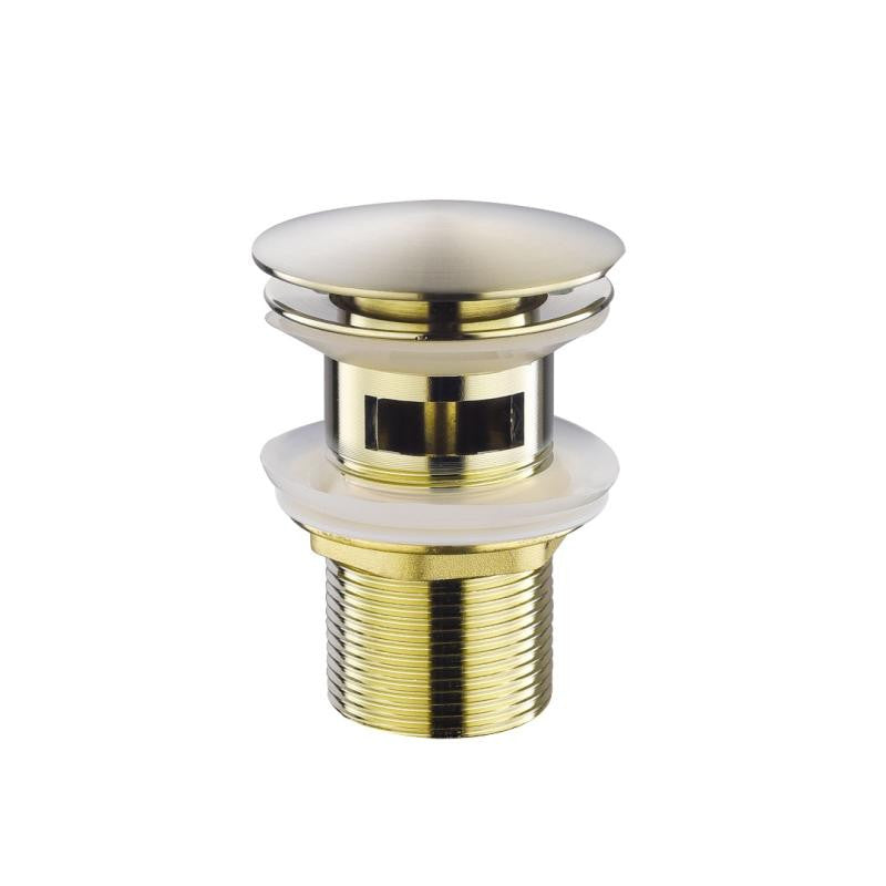 HB6002 Pop-Up Sink Drain, Brushed Gold