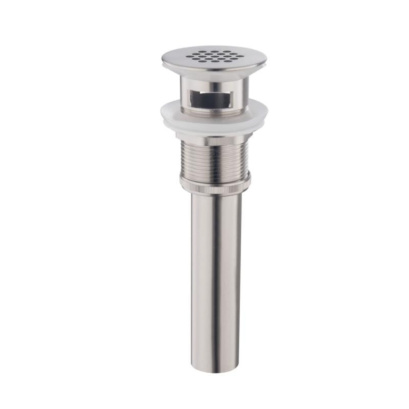 HB6010 Pop-Up Sink Drain, Brushed Nickel