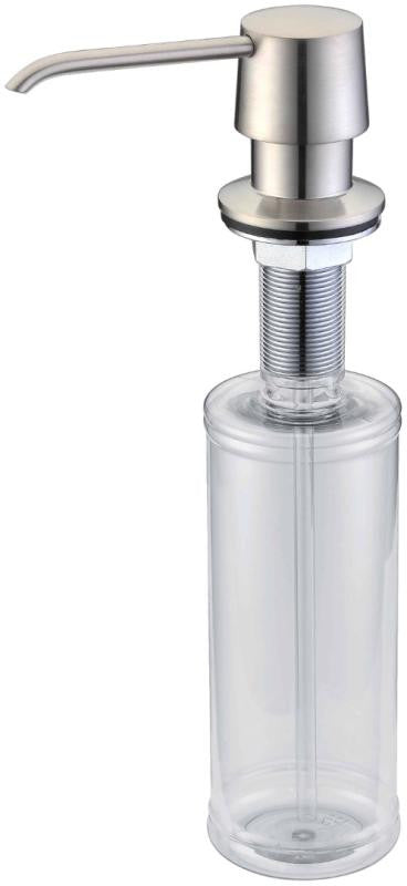 F020 Deck-Mount Soap Dispenser, Brushed Nickel