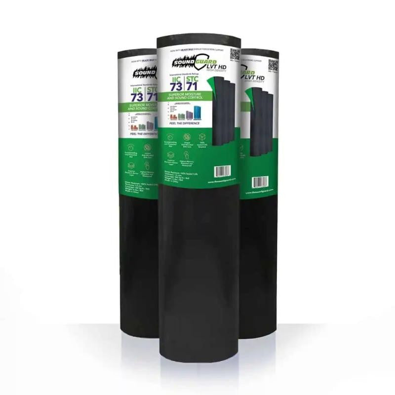 Manta para LVT SoundGuard 3 en 1, rollo de 100 pies cuadrados