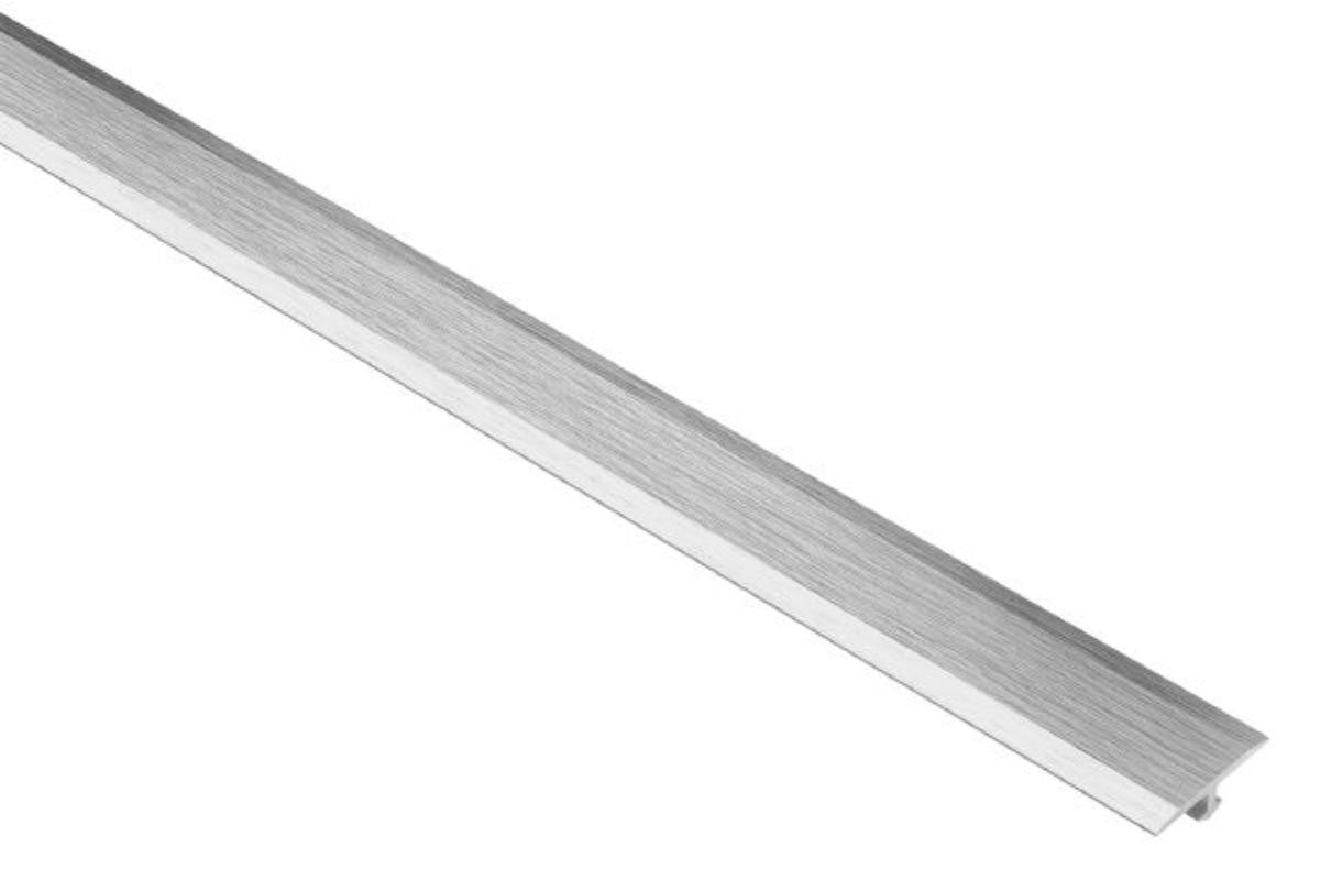 VINPRO-T 17/32" Brushed Chrome Aluminum Transition Profile