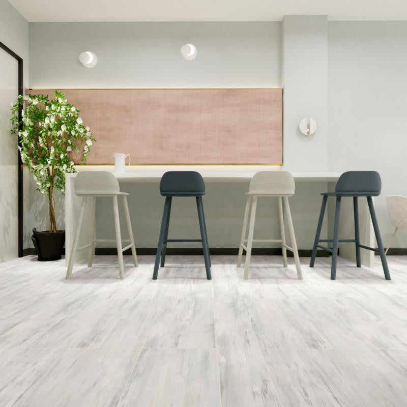White Fossil 7x48 Wood Look Luxury Vinyl Plank