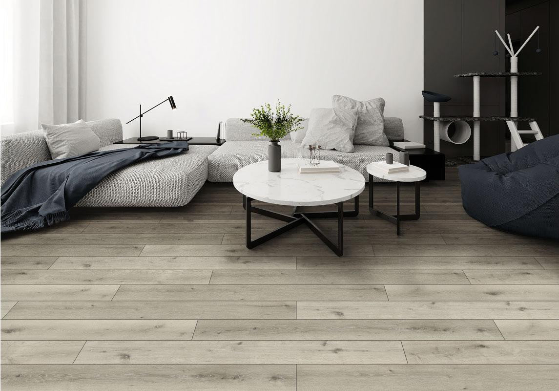 Glacier Grey 7x48 Wood Look Luxury Vinyl Plank