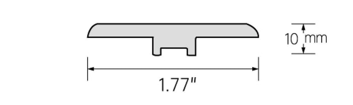 White Oak LVT T-Molding 94" 1
