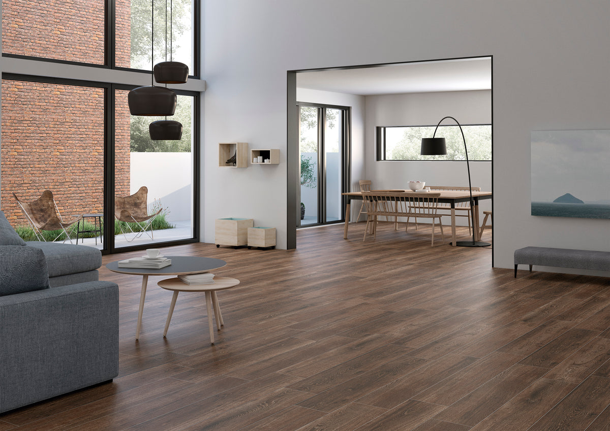 Arhus Brown 9x47 Porcelain Tile