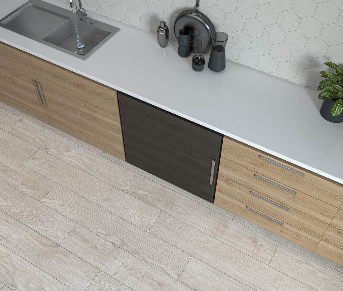 Bergen Light 8x48 Porcelain Plank Tile