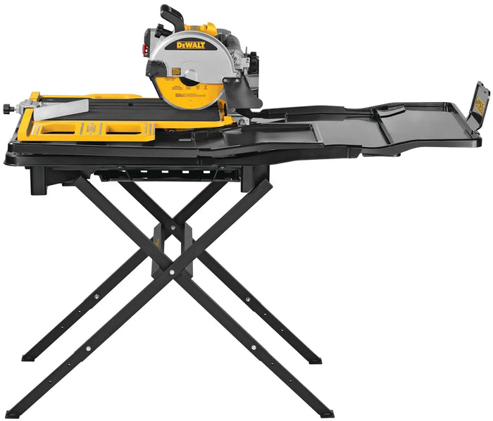 DeWalt D36000S 10-Inch High-Capacity Wet Tile Saw with Folding Stand — 15 Amp, 37" Rip Capacity 1