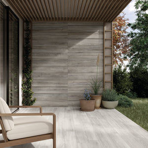 Ikon Alps 8x48 Grey Wood Look Porcelain Plank Tile