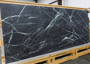 Marmoteca Deep Green 48x110 Marble Look Porcelain Panel