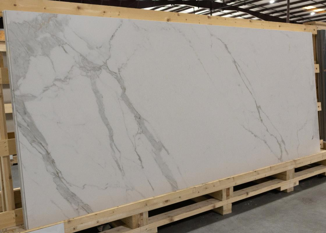 Marmoteca Statuario Prem 48x110 Marble Look Porcelain Tile