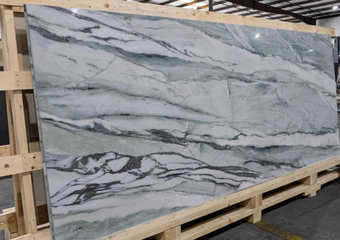 Marmoteca Verde Picasso Lux3D 48x110 Marble Look Porcelain Tile 4