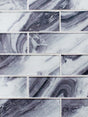 Panda 2x6 Glass Mosaic Tile