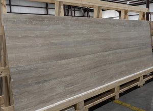 Starlight Travertino Class 48x109 Porcelain Slab