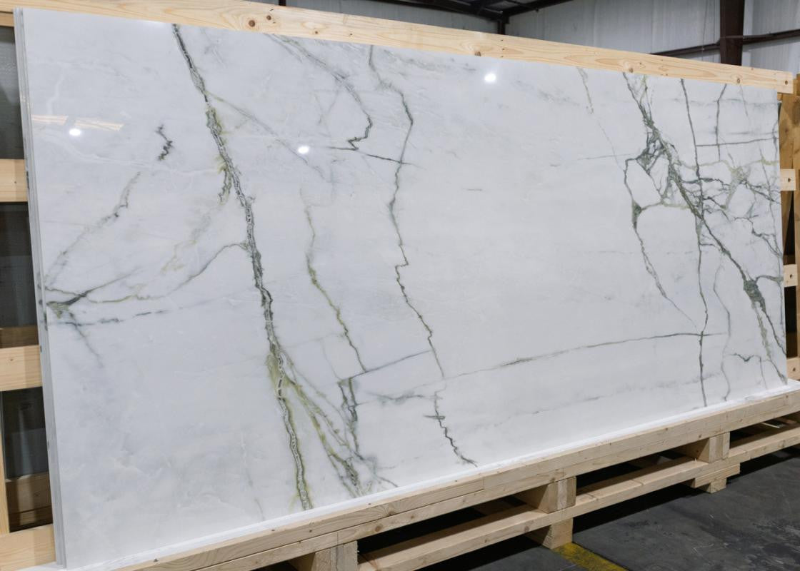 Synestesia CalacattaEmerld 48x109 Porcelain Slab