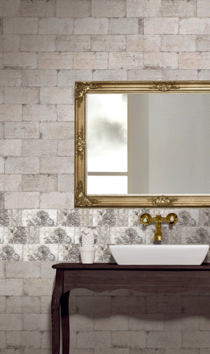 Azulejo de porcelana New York Greenwich Village, aspecto ladrillo, 4x8