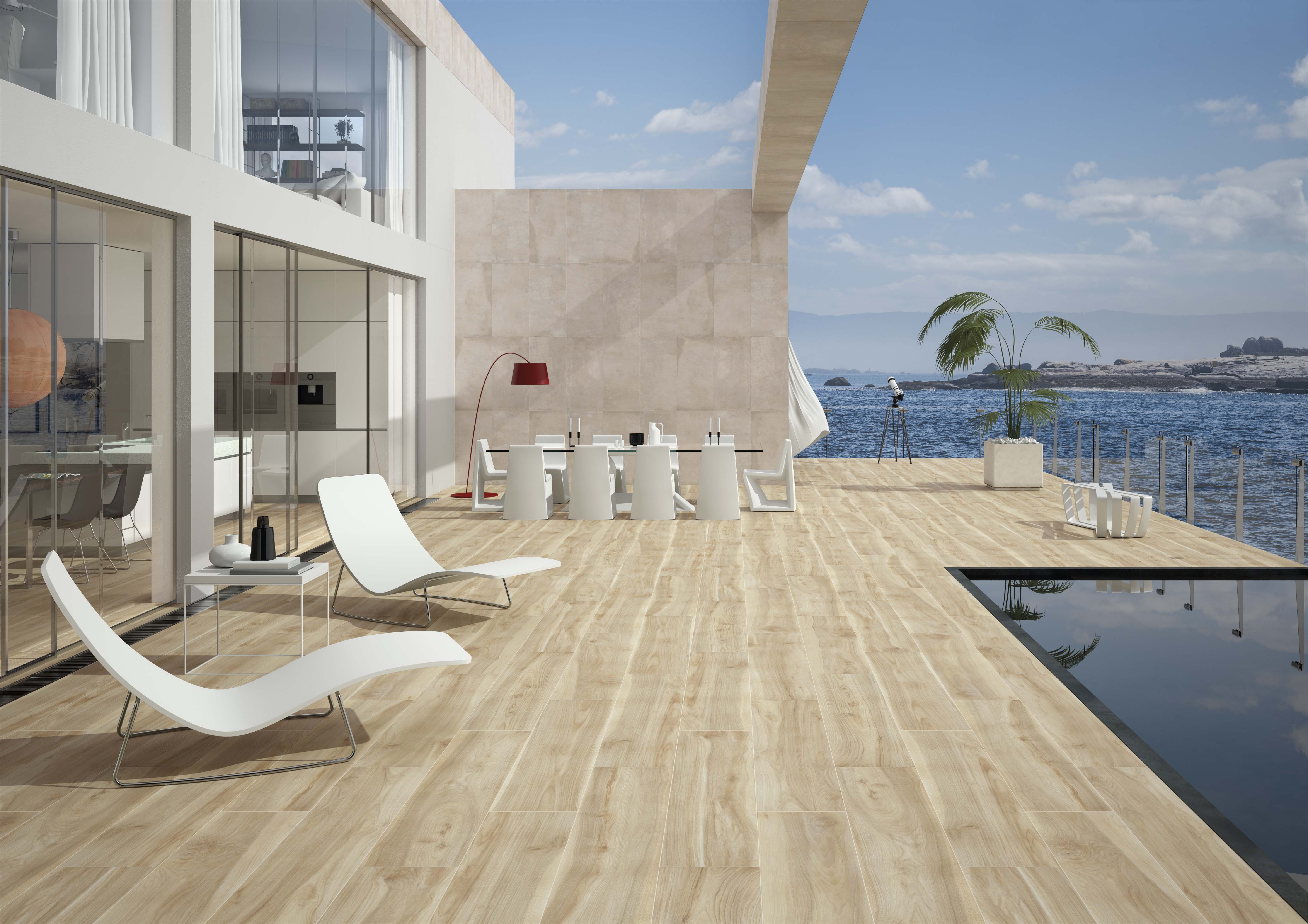 Sabik InOut Natural 9x47 Wood Look Porcelain Plank Tile – Tile Outlets