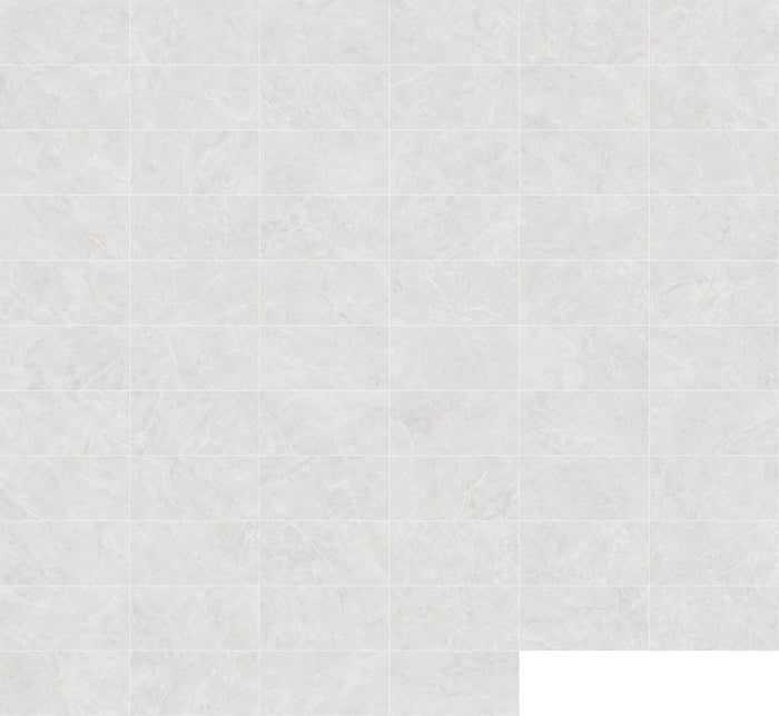 Belvedere White Matte 12x24 Porcelain Tile 3