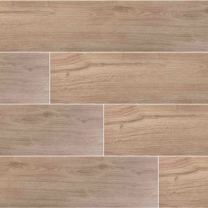 Walkyria Maple 8x48 Wood Look Porcelain Plank Tile 3