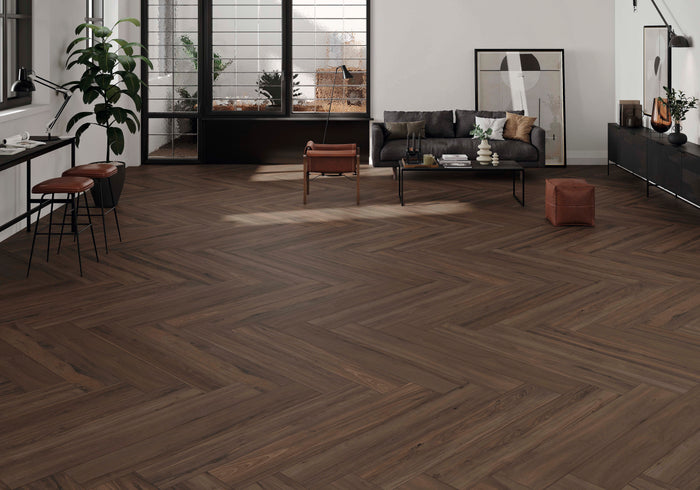 Dexter Nogal 9x47 Wood Look Porcelain Plank Tile 2