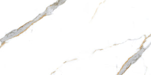 Calacatta Gold 24x48 Polished Marble Look Porcelain Tile