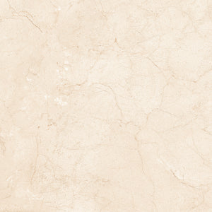 Marfil Crema 24x24 Polished Marble Look Porcelain Tile