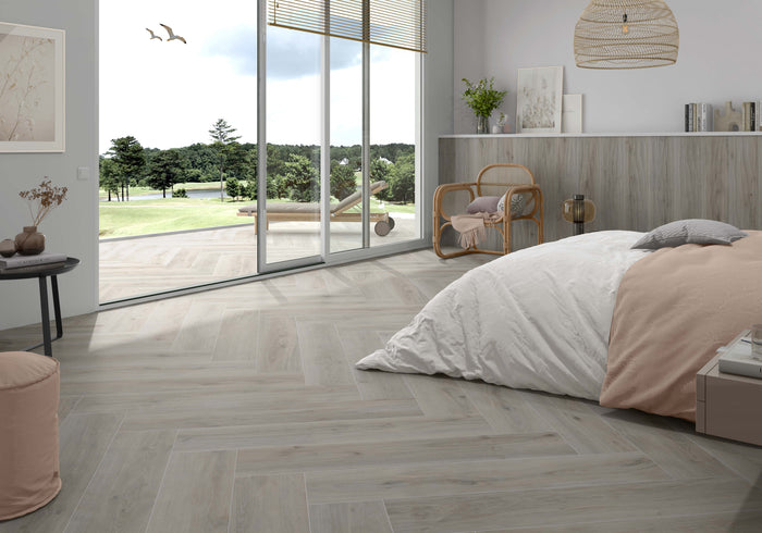 Versat InOut Ash 12x60 Wood Look Porcelain Plank Tile 2