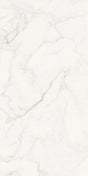 Thuile White 24x48 Polished Marble Look Porcelain Tile