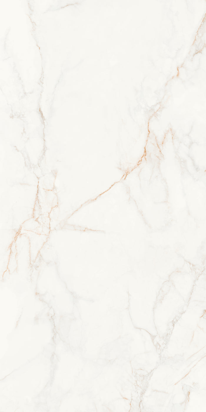 Thuile White 24x48 Polished Marble Look Porcelain Tile 4