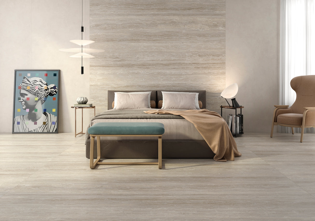 Marvet Classic 24x48 Matte Marble Look Porcelain Tile