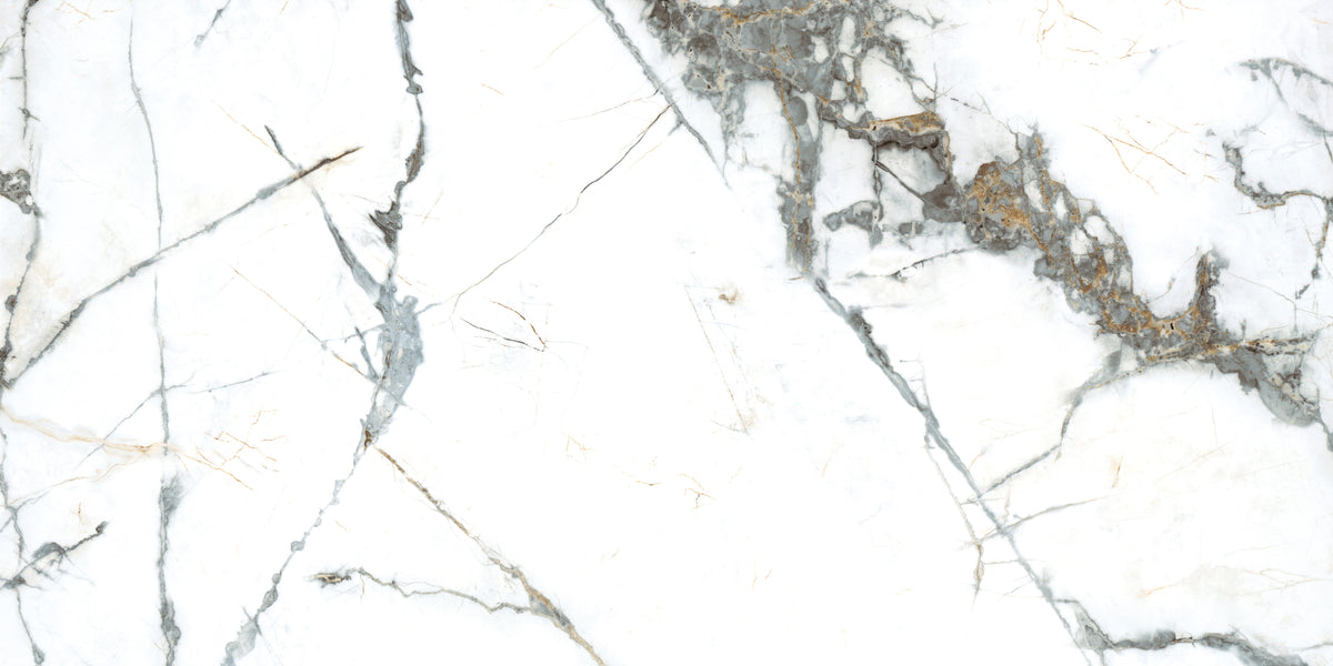 Pietra Marme de Milano 24x48 Azulejo de porcelana con aspecto de mármol