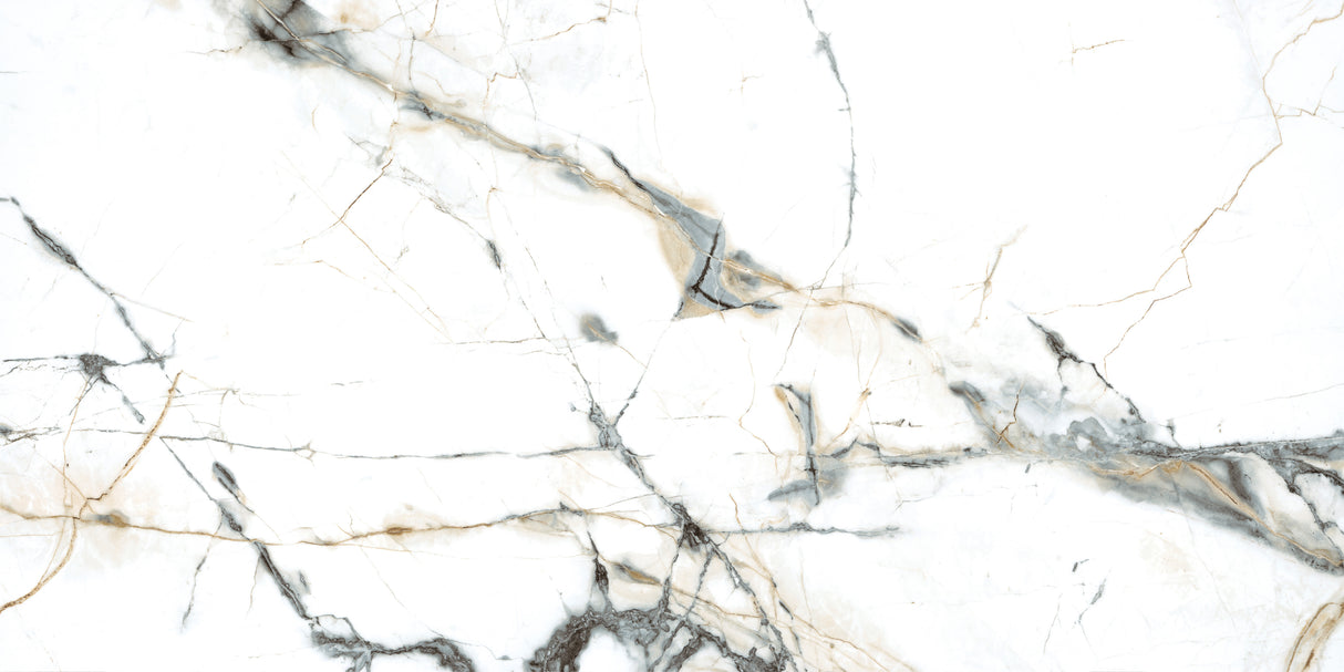 Pietra Marme de Milano 24x48 Azulejo de porcelana con aspecto de mármol